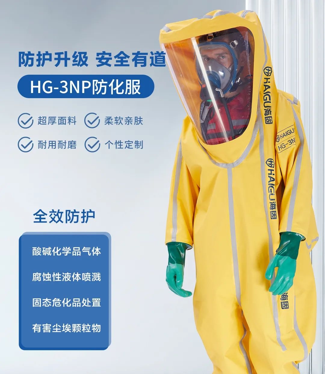 海固小課堂 | 關于防化服你了解多少？