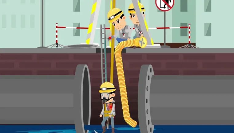 海固中壓車載連續(xù)送風(fēng)式長(zhǎng)管呼吸器--有限空間作業(yè)的好幫手！